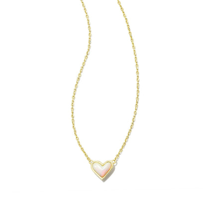 Inlaid Heart Necklace