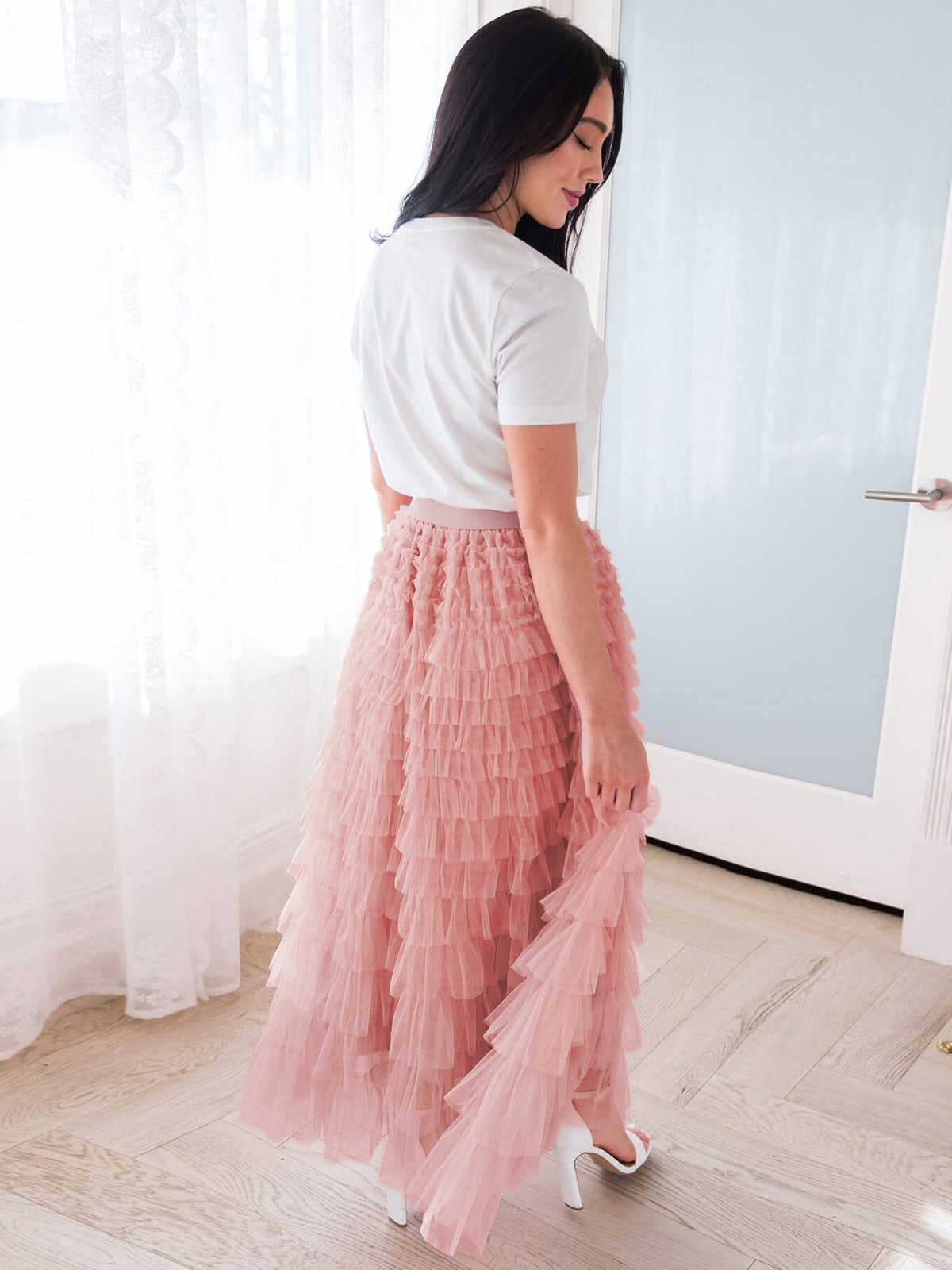 Gauze Cake Skirt