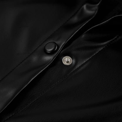 Artificial Leather Shirt