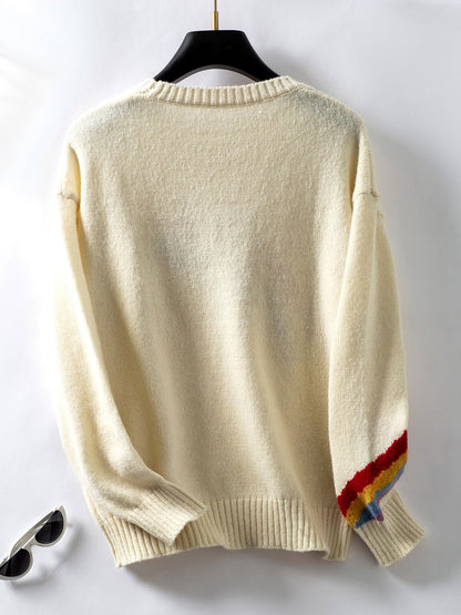 Celeste Rainbow Knit Sweater