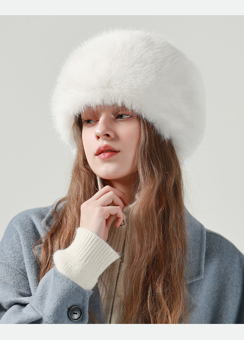 Imitation Mink Hair Warm Hat