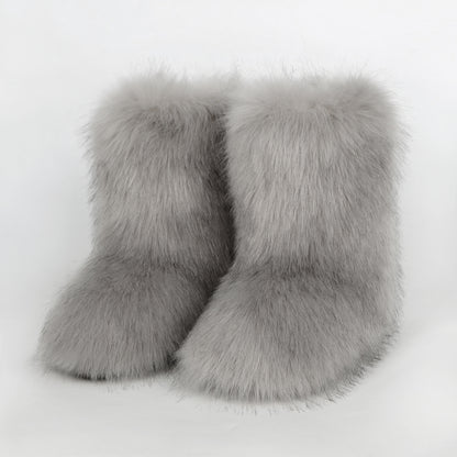 Faux Fur Boots