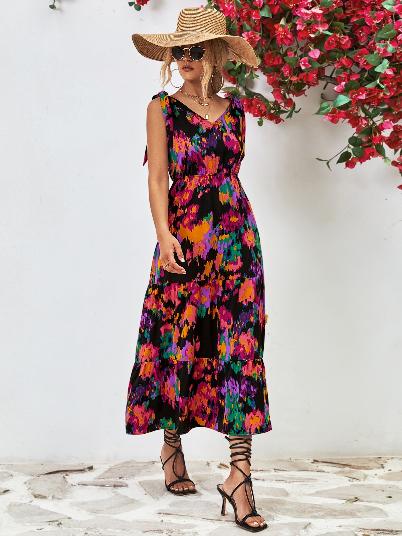 Beatrix Floral Midi Dress