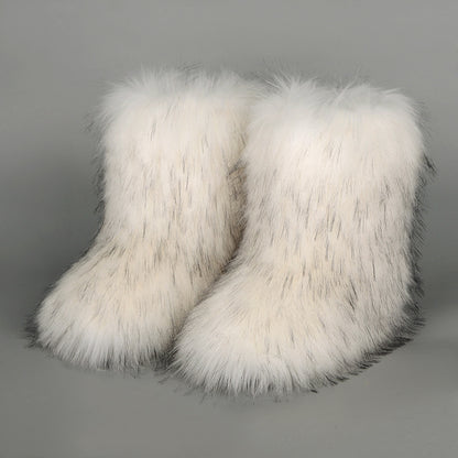 Faux Fur Boots