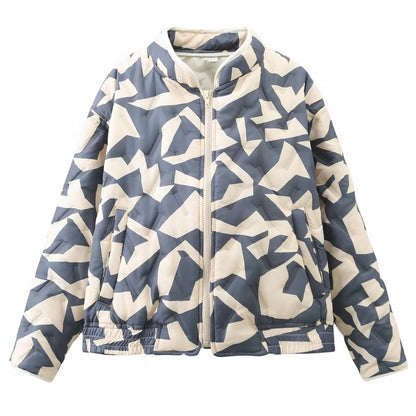 Irregular Printed Jacket