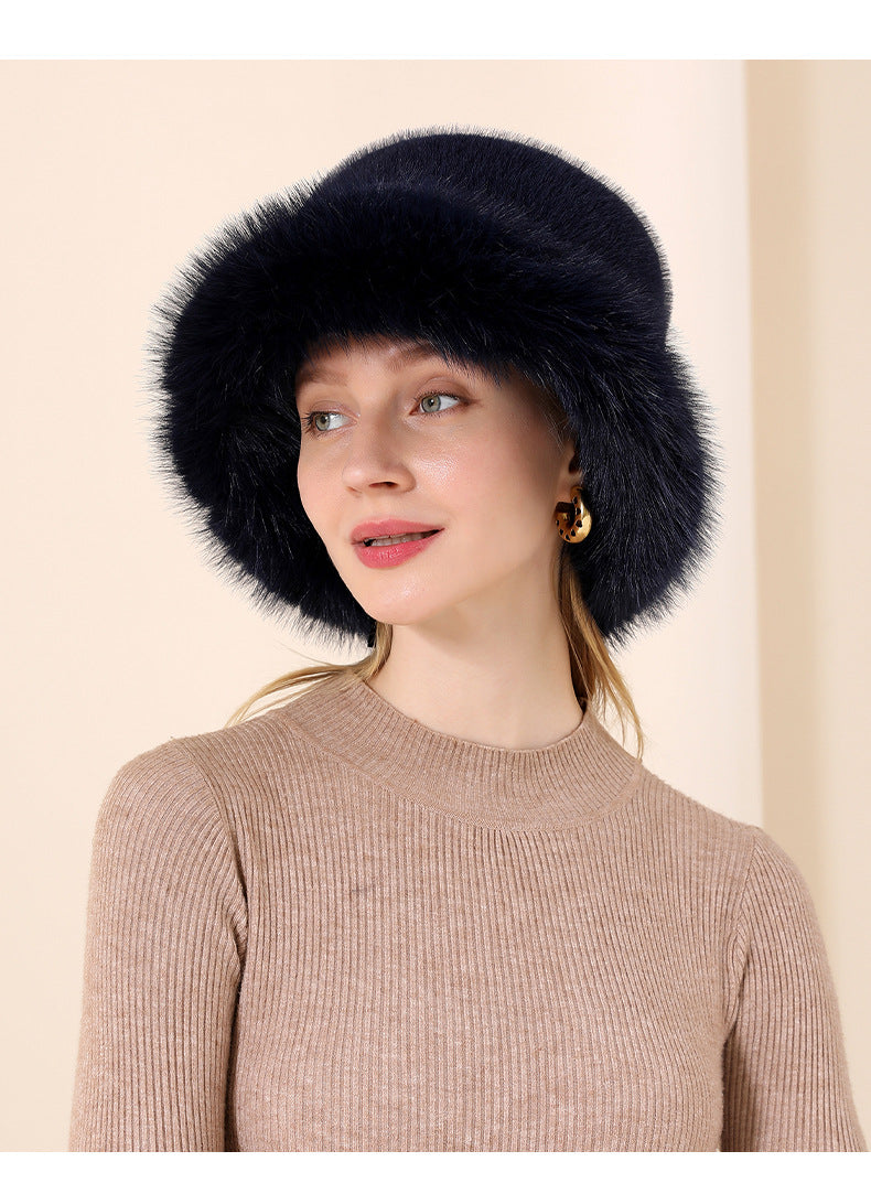 Faux Fur Fisherman's Hat