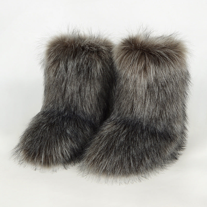 Faux Fur Boots