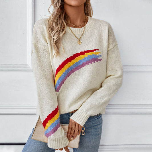 Celeste Rainbow Knit Sweater