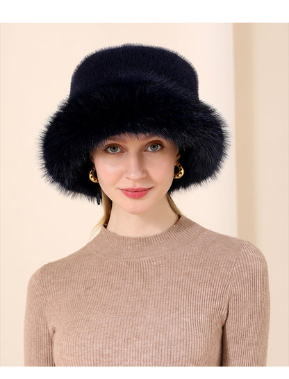 Faux Fur Fisherman's Hat