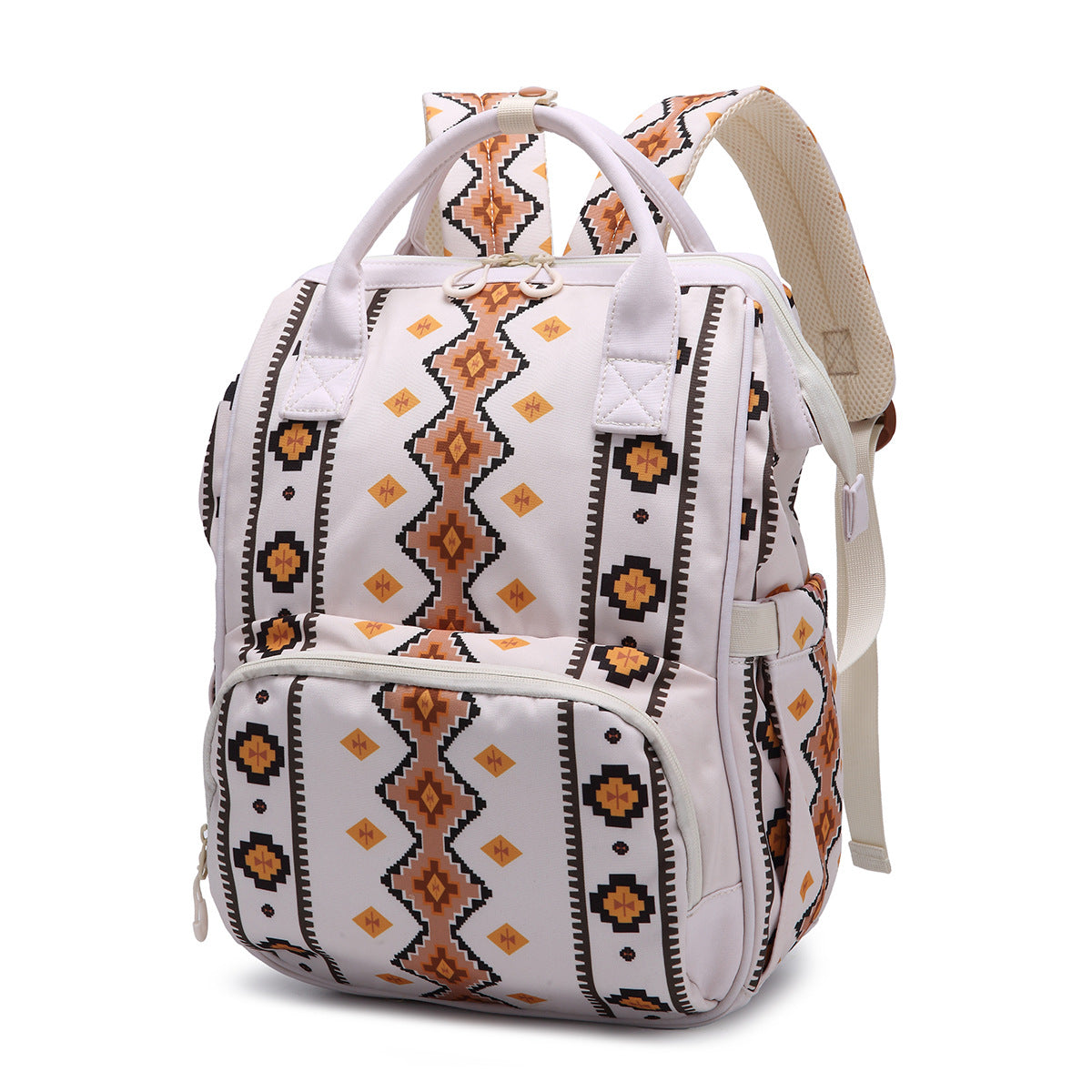 Retro Bohemian Aztec Ethnic Style Multifunctional Backpack