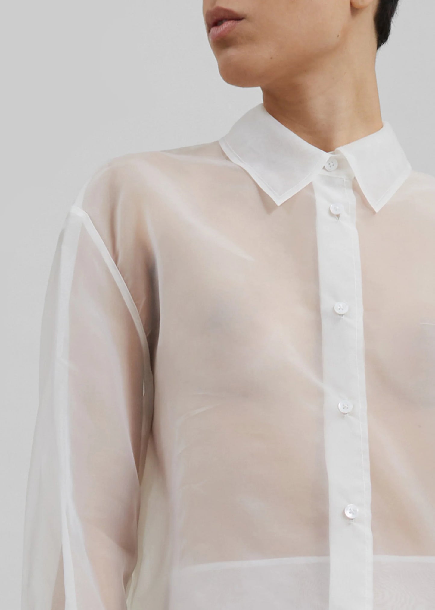 Transparent shirt set