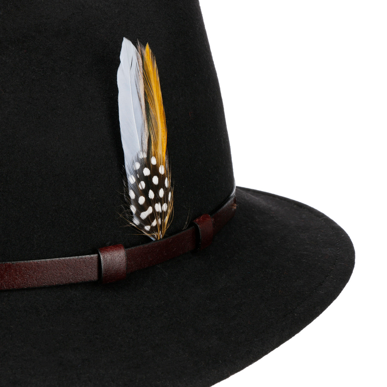 Pleston Crushable Felt Fedora Hat