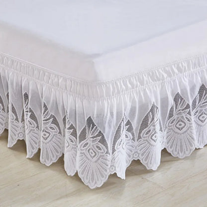 Lace Bed Skirt Without Surface Elastic Band Bed Skirts