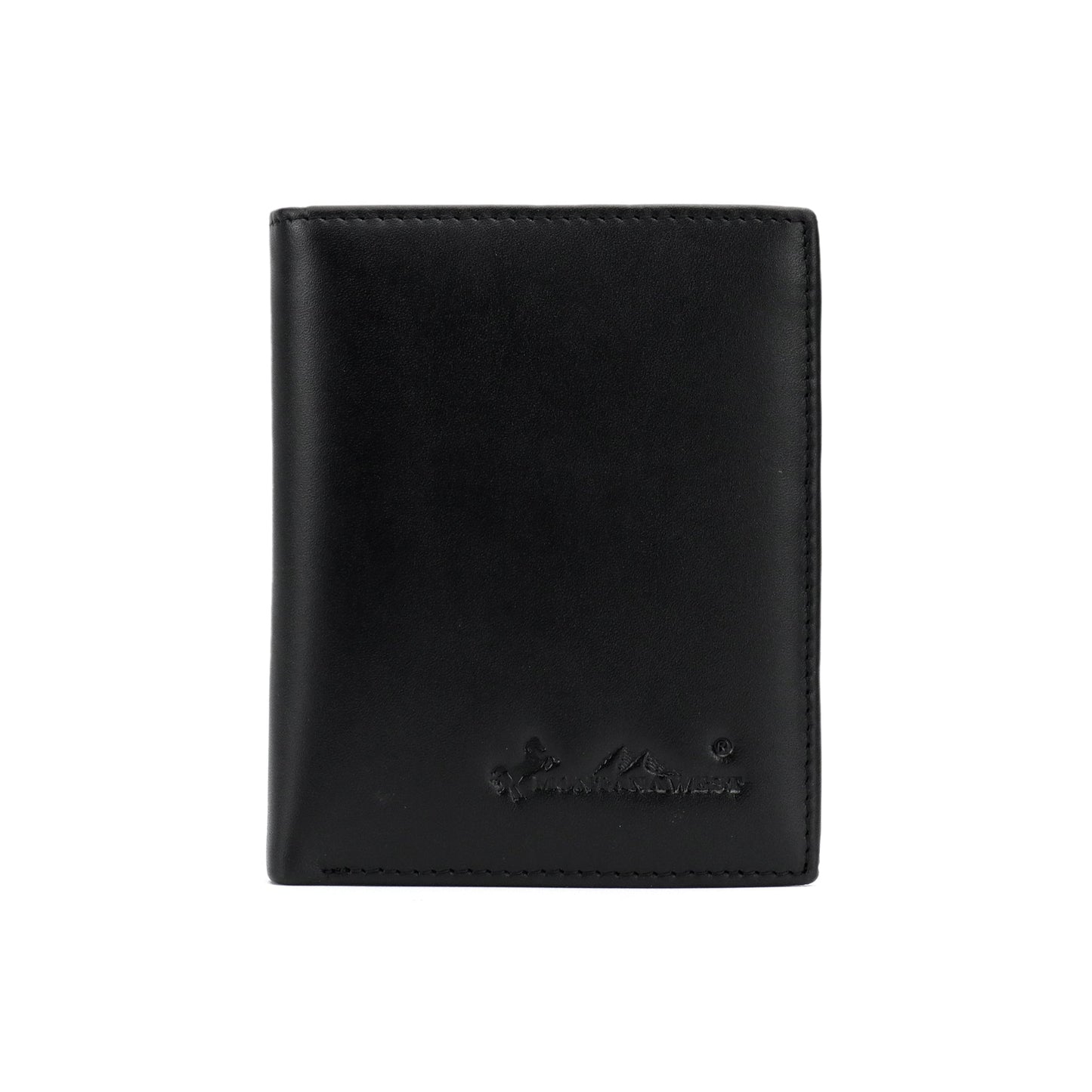 Genuine Leather Men's Bi-Fold Wallet