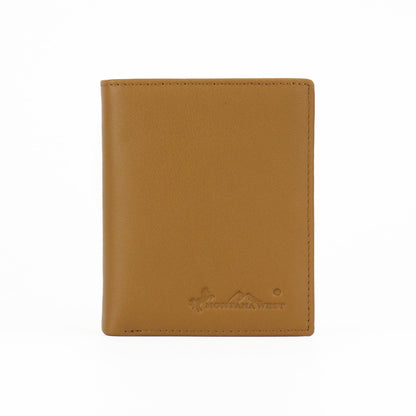 Genuine Leather Men's Bi-Fold Wallet