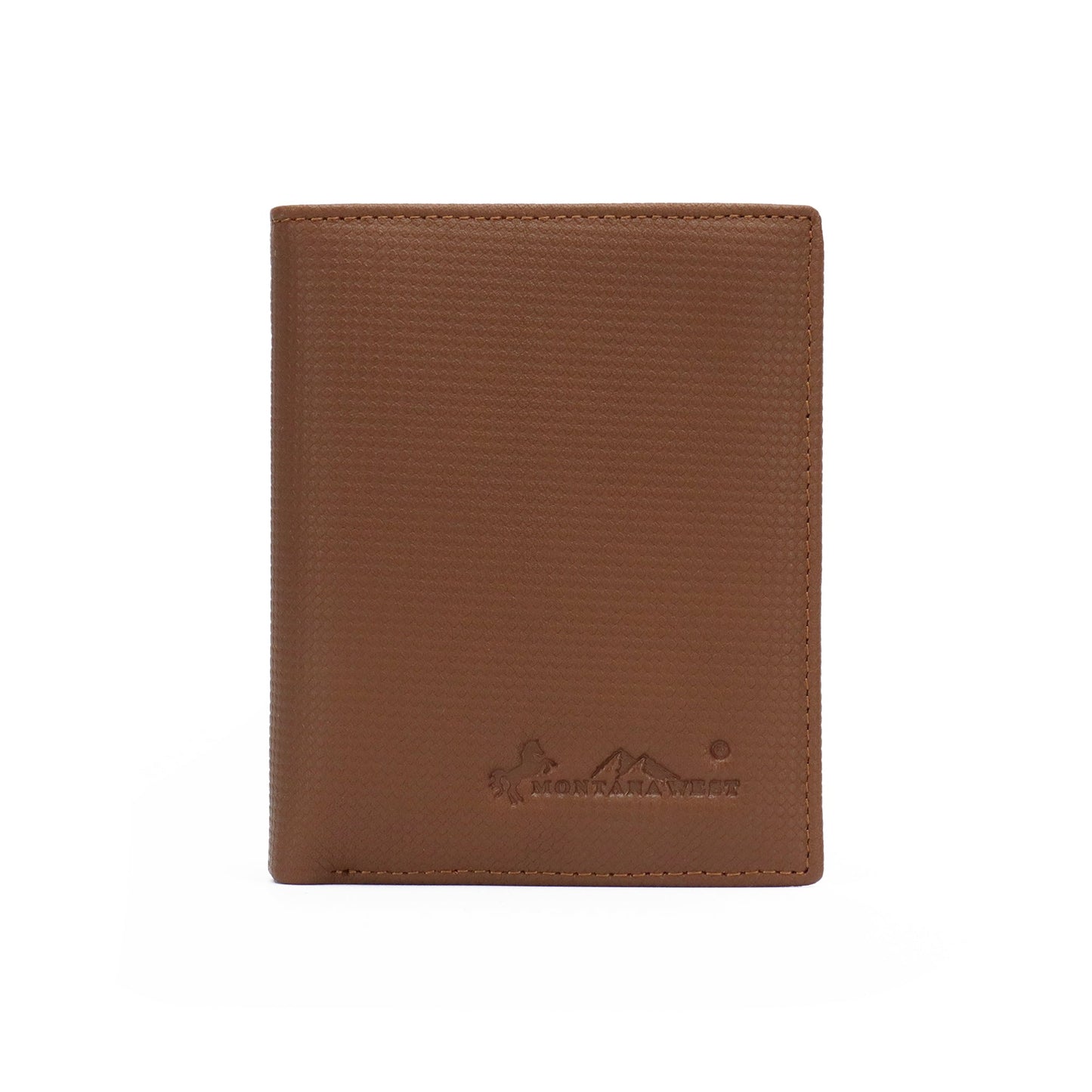 Genuine Leather Men's Bi-Fold Wallet