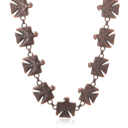 Rustic Couture's® Western Thunderbird Necklace