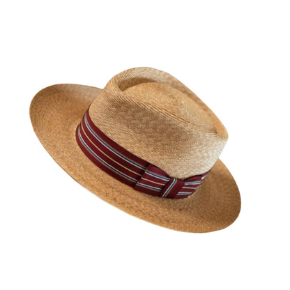 The Refined Explorer Straw Fedora Hat