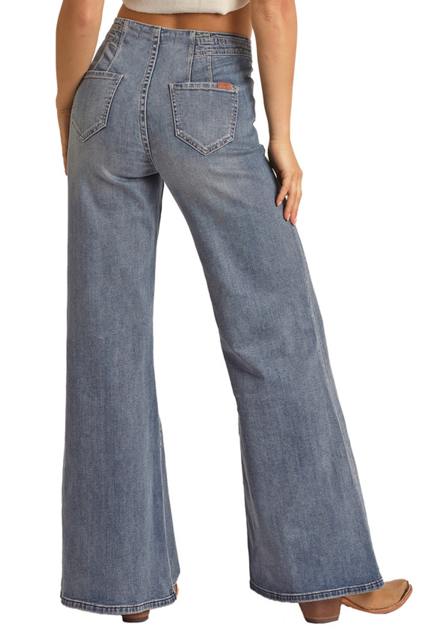 Sale __allory Palazzo Flare Jeans