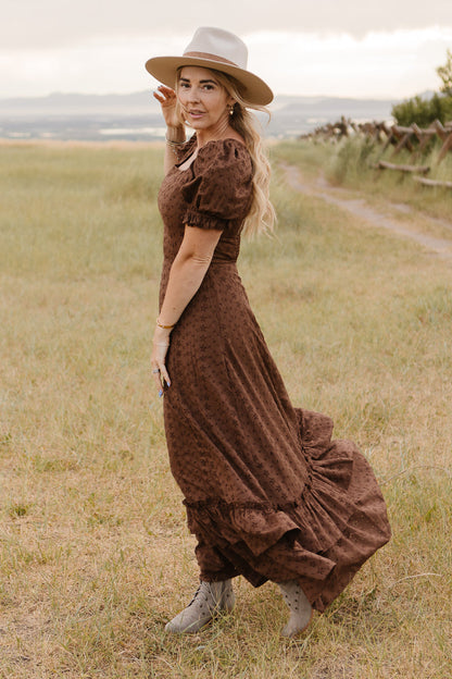 Dress In Brown