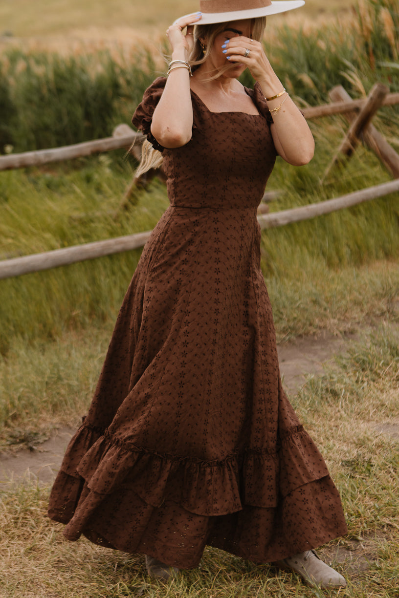 Dress In Brown