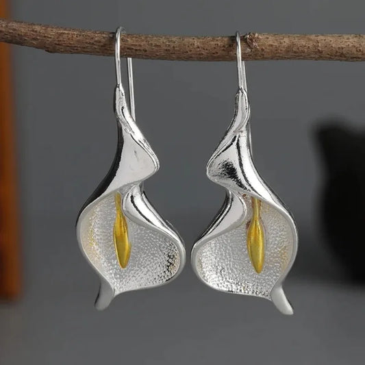 Serene Bloom Calla Earrings