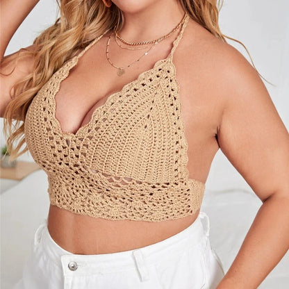 Plus Size Elysia Crochet Bikini Top