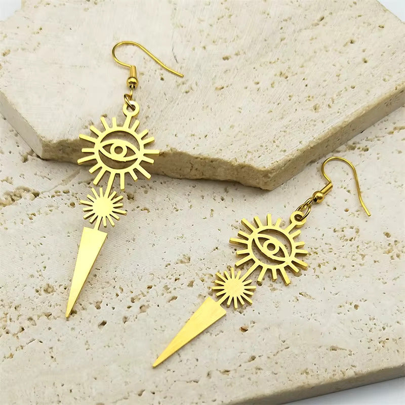 Celestial Gaze Dangle Earrings