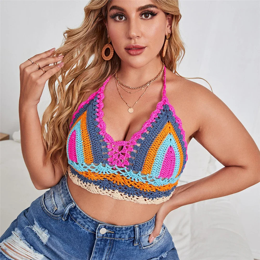 Plus Size Elysia Crochet Bikini Top