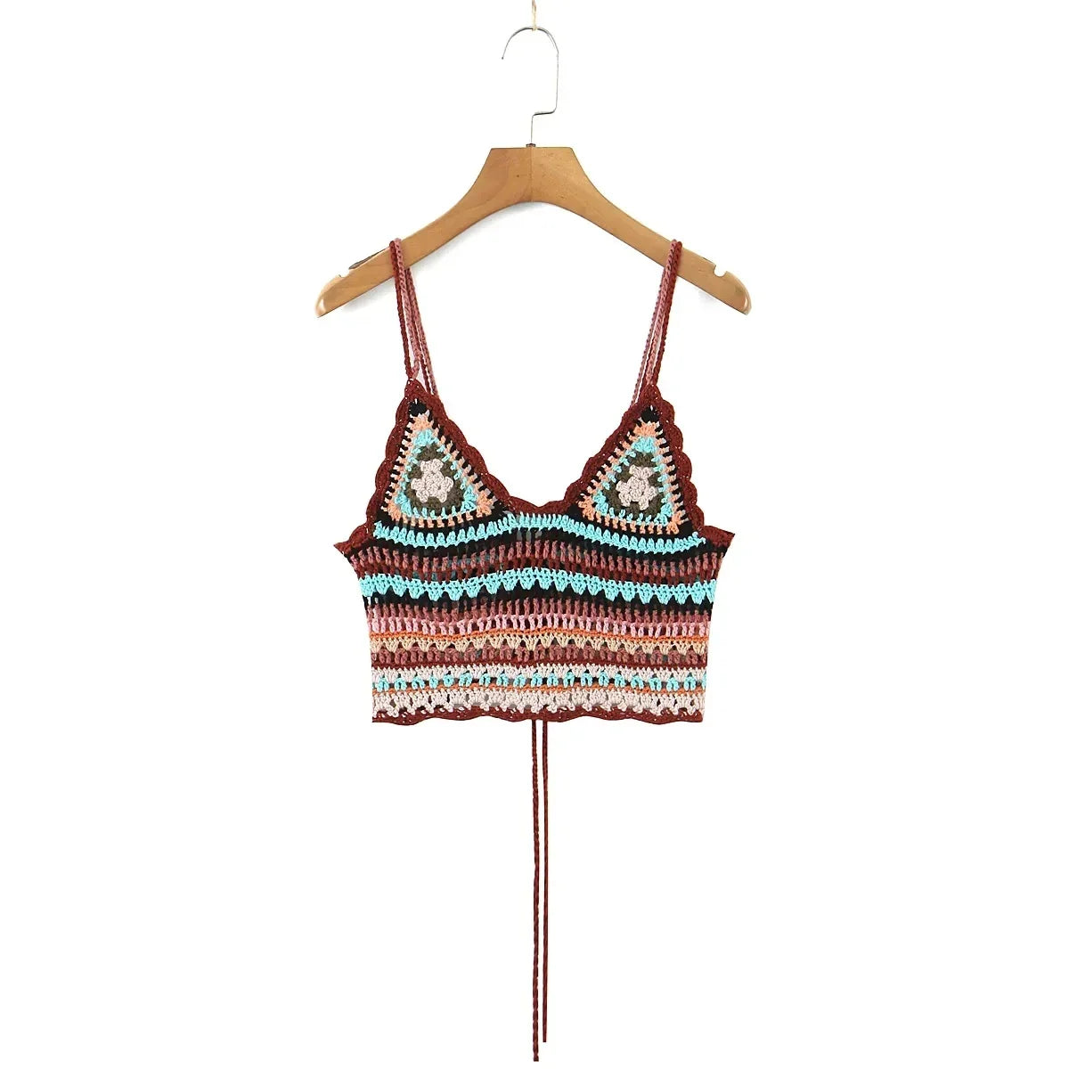 Melisande Crochet Crop Top