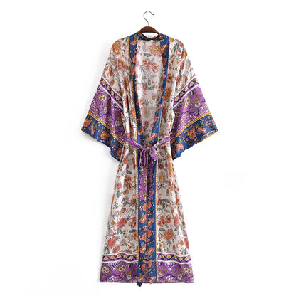 Kimiko Floral Kimono Robe