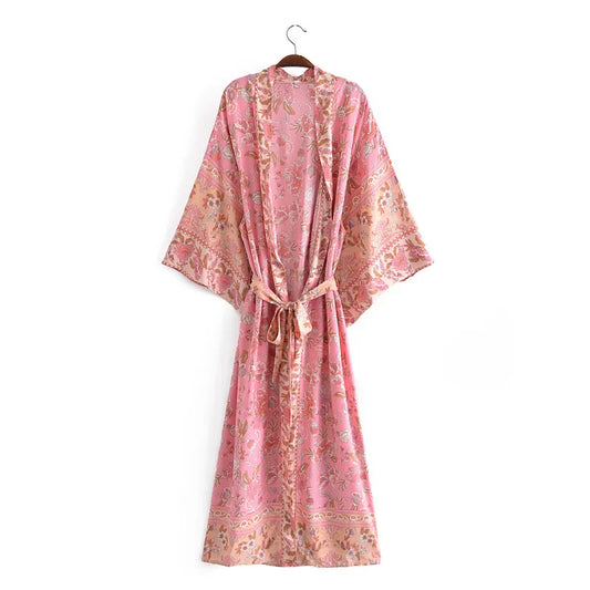 Meiko Floral Kimono Robe