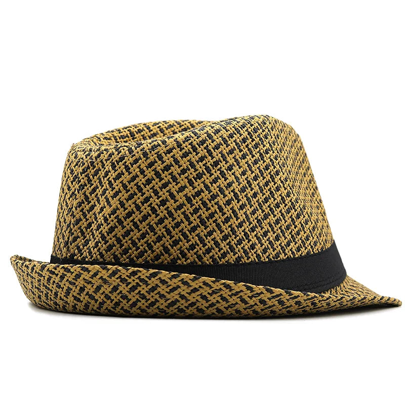 Straw Trilby Hat