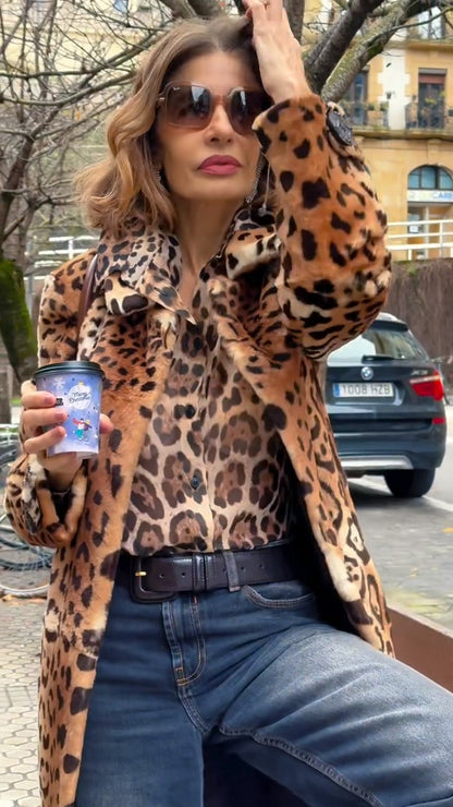 Leopard Print Jacket