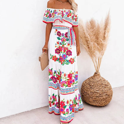 Luana Off Shoulder Maxi Dress