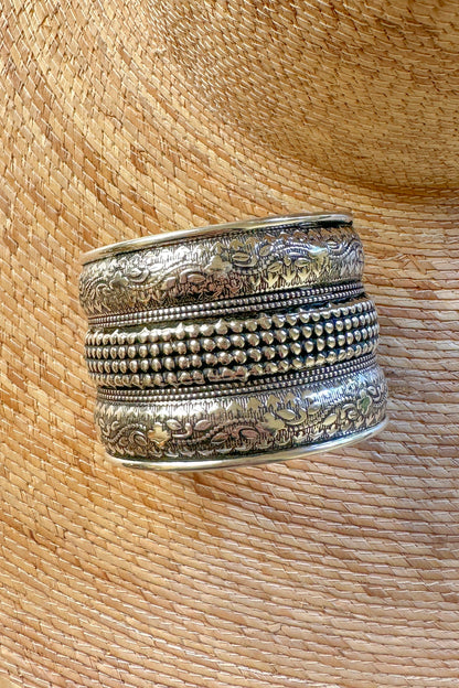 SILVER CUFF BRACELET