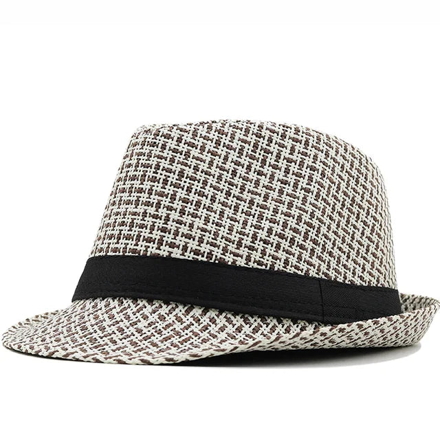 Straw Trilby Hat