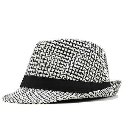 Straw Trilby Hat