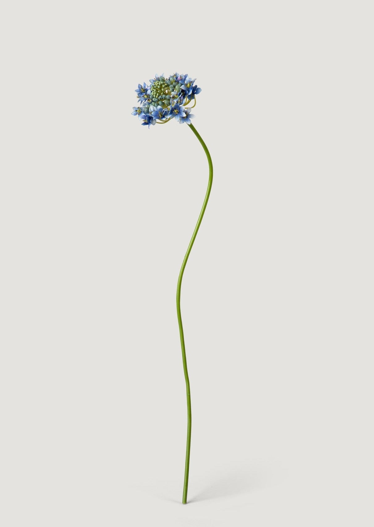 Faux Agapanthus Flower in Blue - 30"