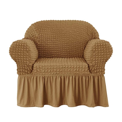 Kourtney Skirt Style Stretch Sofa Cover Armchair Cover