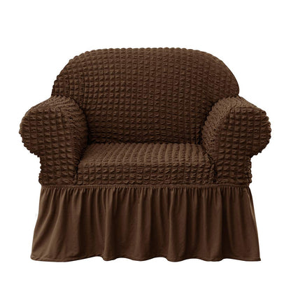 Kourtney Skirt Style Stretch Sofa Cover Armchair Cover