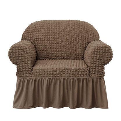 Kourtney Skirt Style Stretch Sofa Cover Armchair Cover