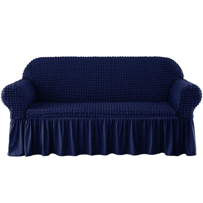 Kourtney Skirt Style Stretch Sofa Slipcover