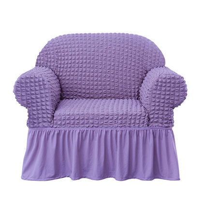 Kourtney Skirt Style Stretch Sofa Slipcover