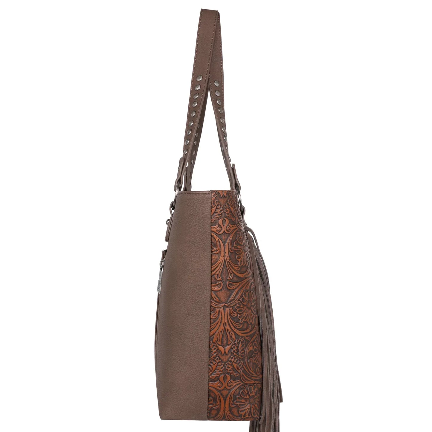 Trinity Ranch Floral Tooled Collection Concealed Carry Tote