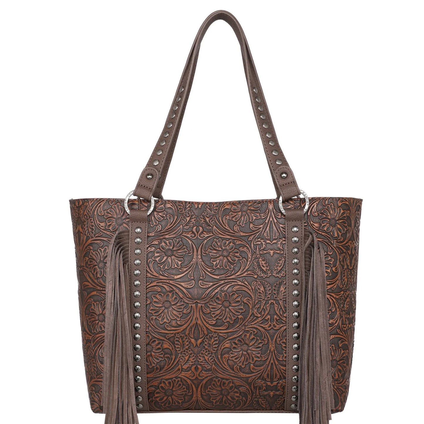 Trinity Ranch Floral Tooled Collection Concealed Carry Tote