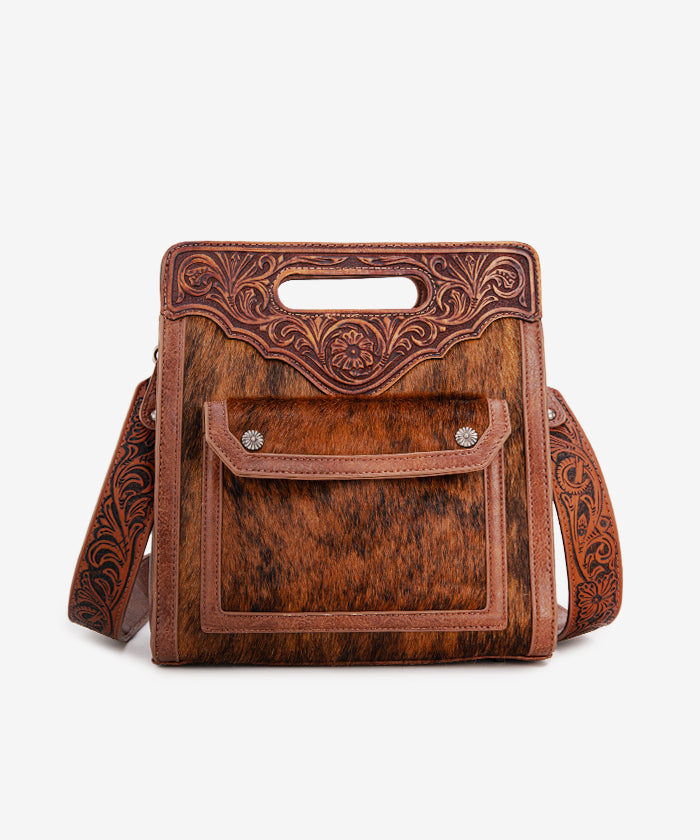 Trinity Ranch Hair-On Cowhide Crossbody Bag