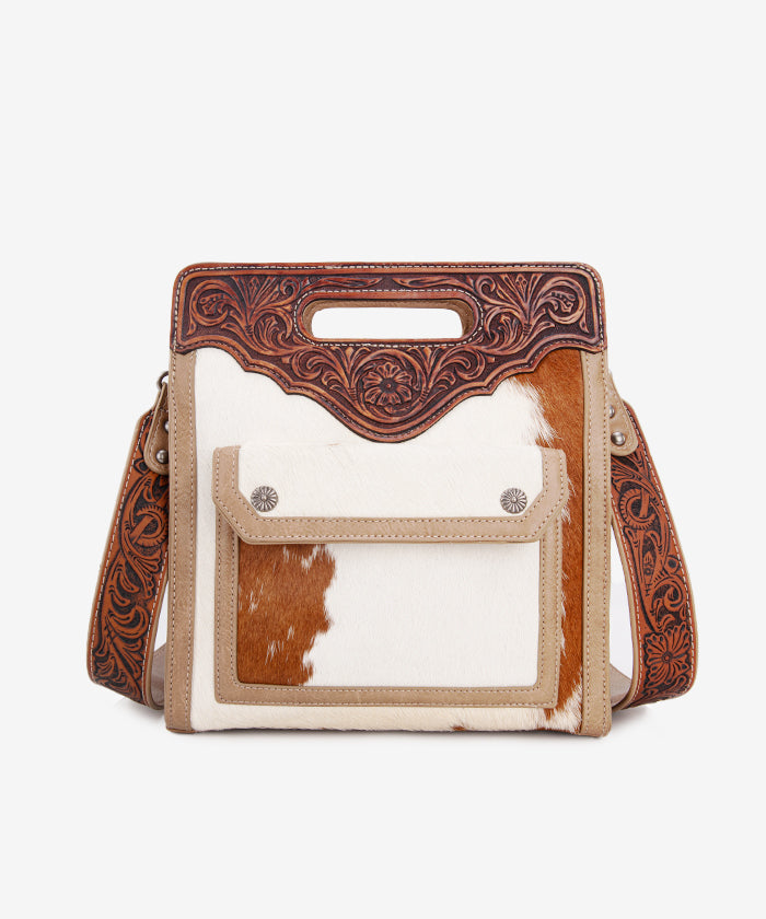 Trinity Ranch Hair-On Cowhide Crossbody Bag