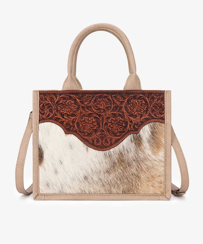 Trinity Ranch Embossed Floral Concealed Carry Tote