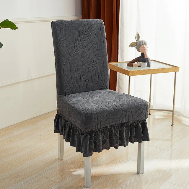 Thicker Fabric Skirt Chair Cover